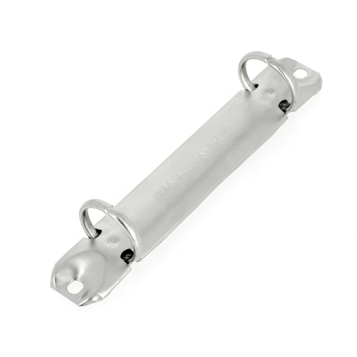 Mécanisme classeur 2 anneaux de 14 mm, en nickelé, accessoire pour organiser documents dans un classeur.