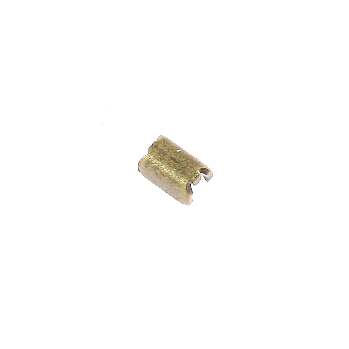 Arrêt haut 6 mm en laiton vieilli pour fermeture éclair