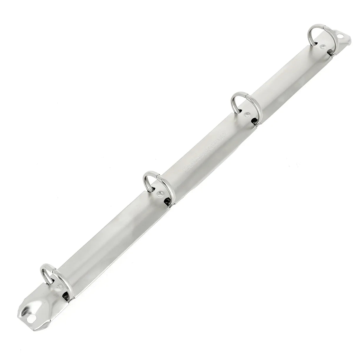 Mécanisme classeur 4 anneaux 14 mm - NICKELÉ