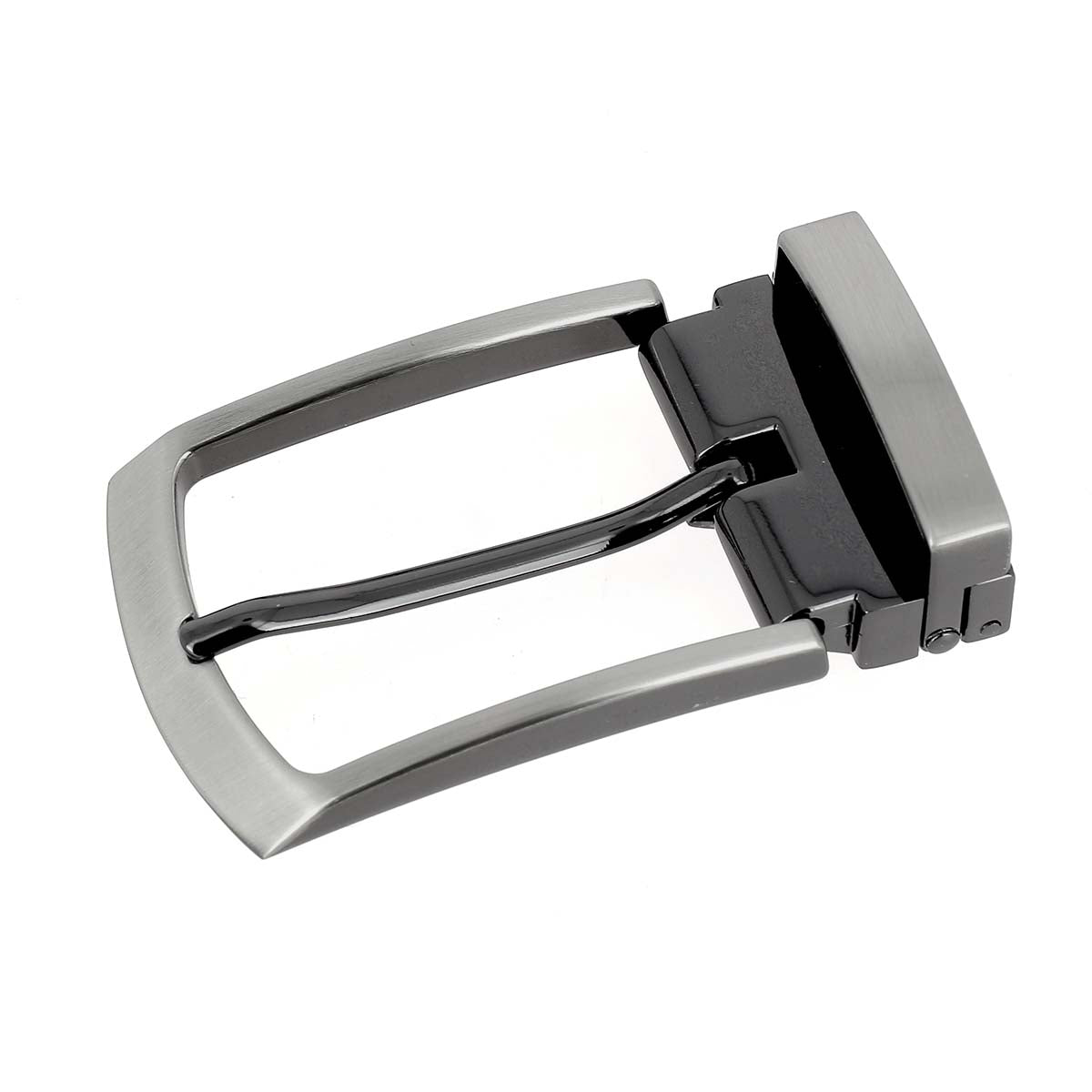 Boucle de ceinture à griffe GED pour fusil satiné, 35mm, bouclerie en métal robuste pour ceinture.
