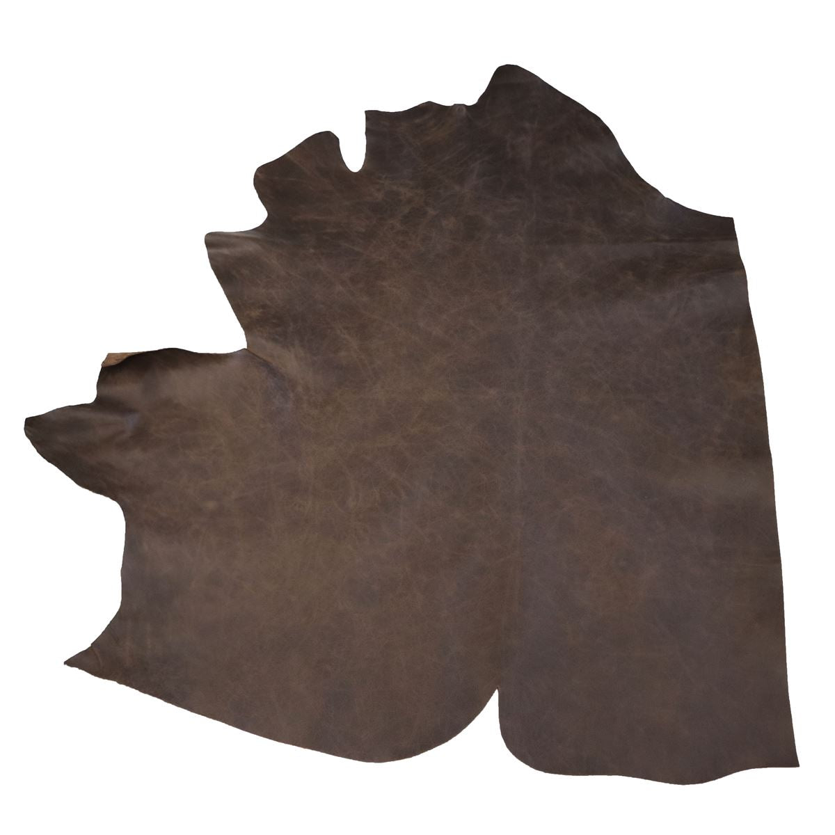 Peau de cuir de vachette pour ameublement, couleur brun, modèle CLUB, texture lisse et résistante, fabriquée par Autres.