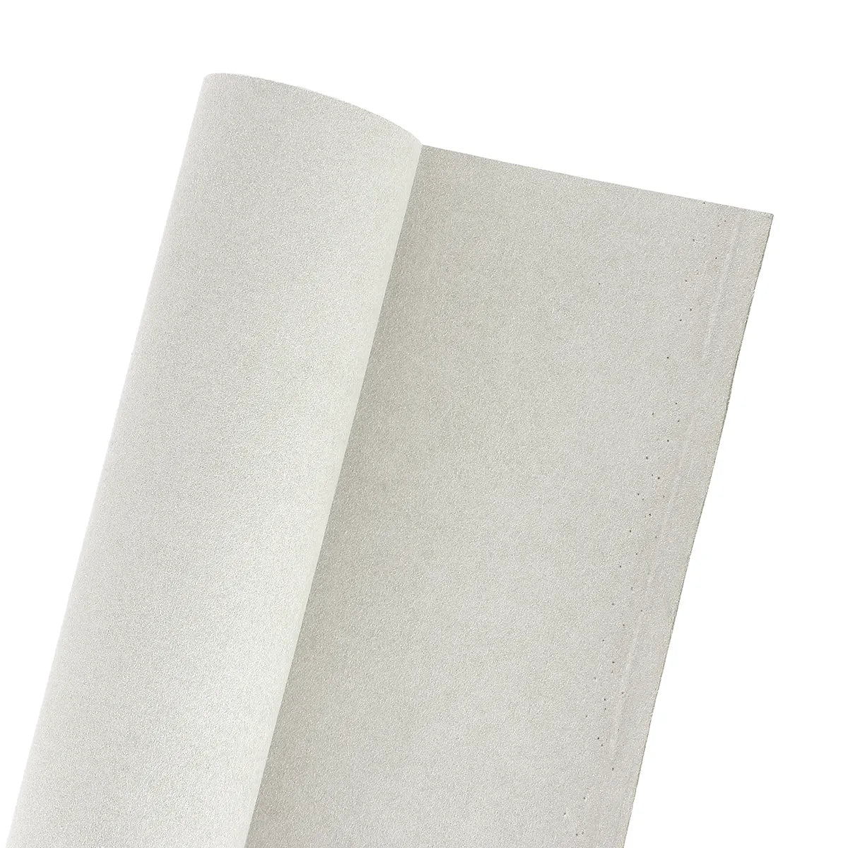 Coupon de microfibre LYLIANE Suede gris pour doublure, tissu doux et léger, dimensions 0,50x1,45m, idéal pour couture et doublure.