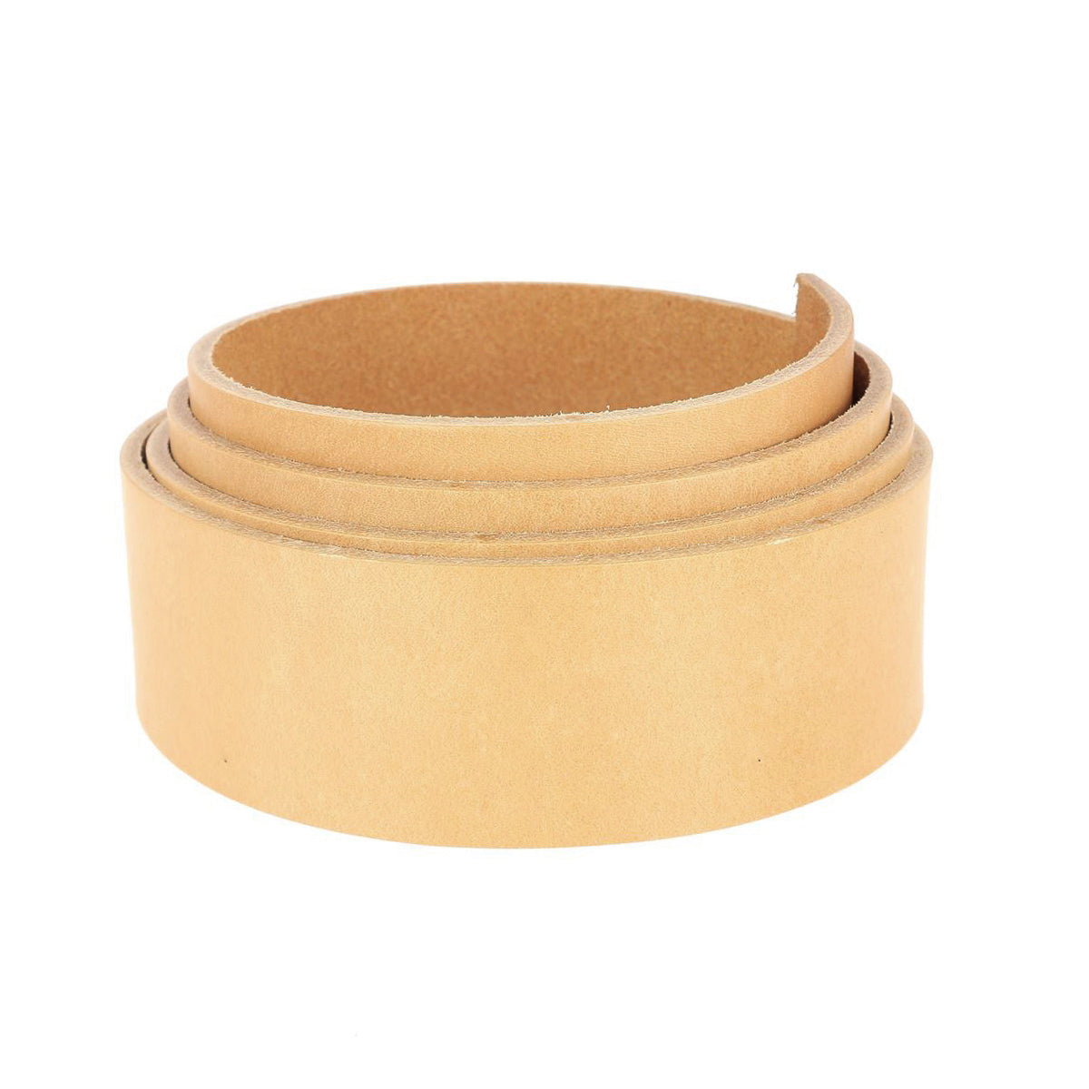 Lanière en cuir de collet Niagara Radermecker, 40mm naturel, épaisseur 3,3mm, finition en cuir authentique.