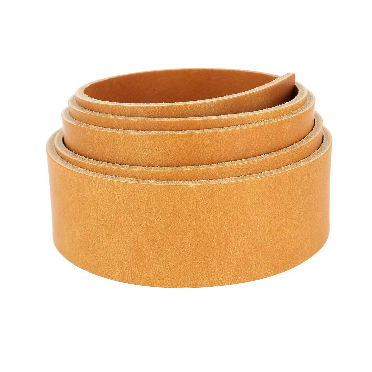 Lanière en cuir de collet Niagara Radermecker, 40mm, couleur cognac, épaisseur 3,3mm, finition élégante et robuste.