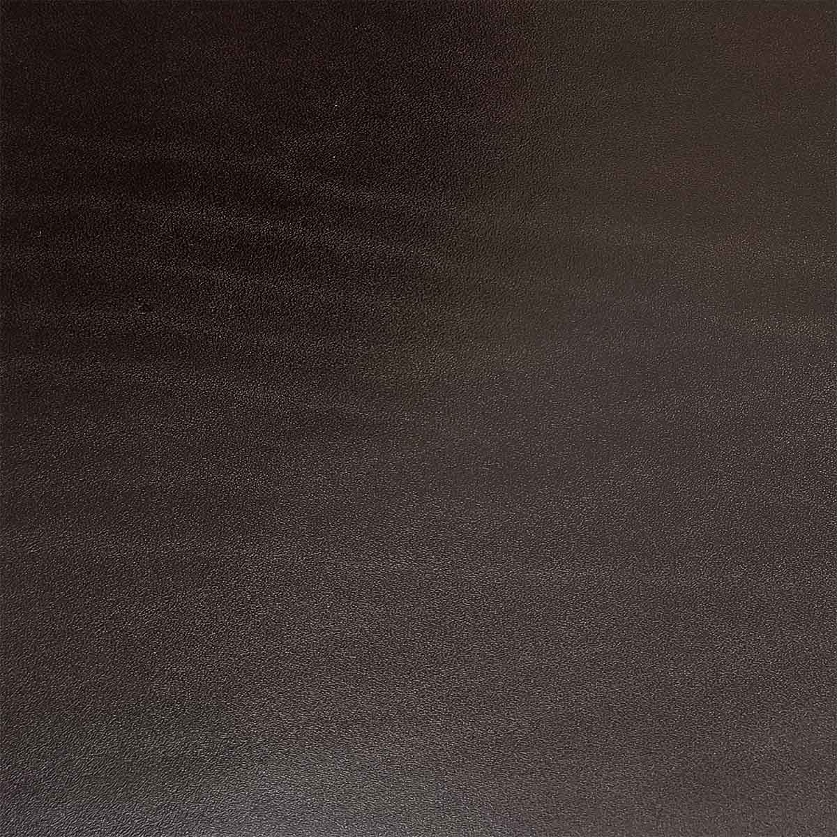 Morceau de cuir de collet tannage végétal sauvage marron foncé, texture naturelle pour artisans et projets de maroquinerie.