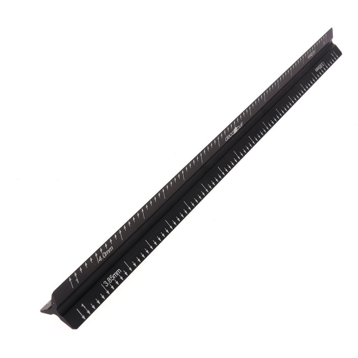 Règle Kutsch pour marquer les points de couture, outil Deco Cuir, en métal avec graduation pour ajustement précis.