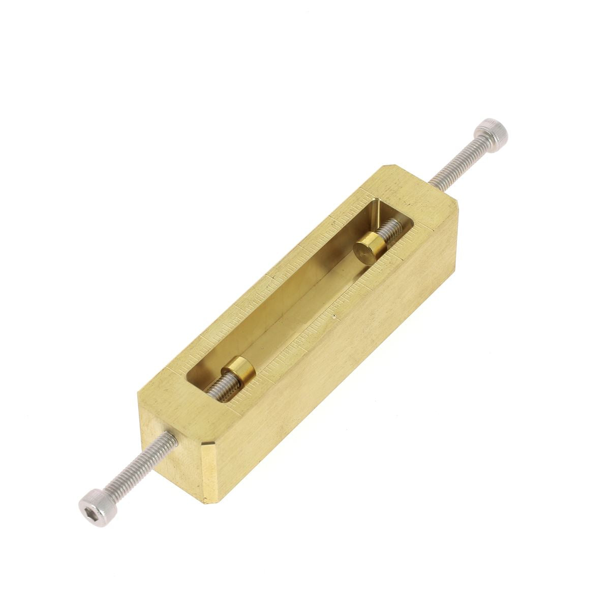 Porte-caractères en laiton de 80 mm de la marque Deco Cuir, outil pour créer des inscriptions avec style et précision.