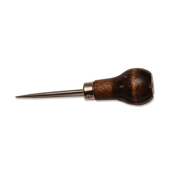 Alène ronde Osborne 478, outil de précision pour travaux de couture ou broderie, avec manche en métal.