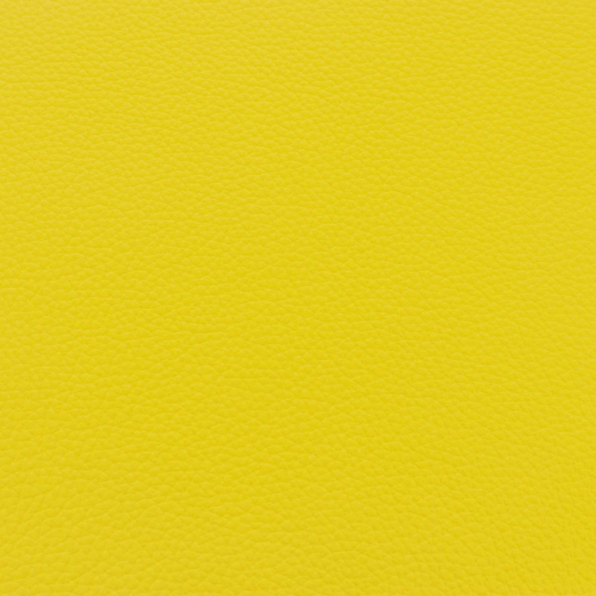 Morceau de cuir jaune GRANITE pour artisanat ou maroquinerie, qualité Autres, visible avec texture fine.
