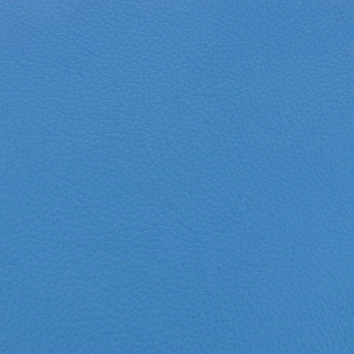 Morceau de cuir GRANITE bleu de France, tissu en cuir véritable de haute qualité, avec texture lisse et finition soignée.