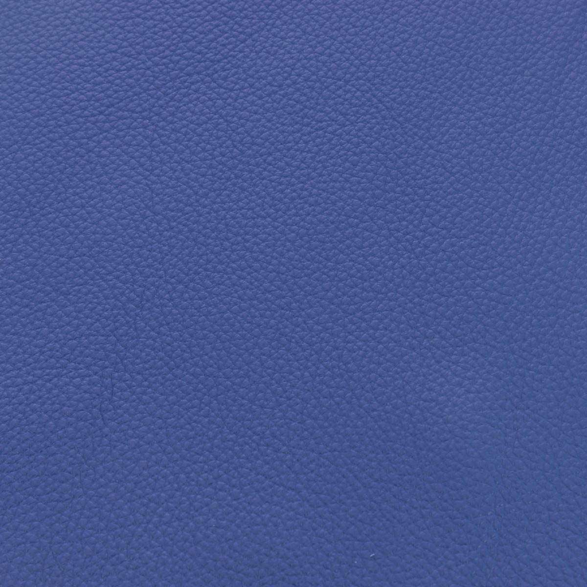 Morceau de cuir GRANITE bleu océan, matériau authentique, texture visible, pour projets de maroquinerie ou artisanat.