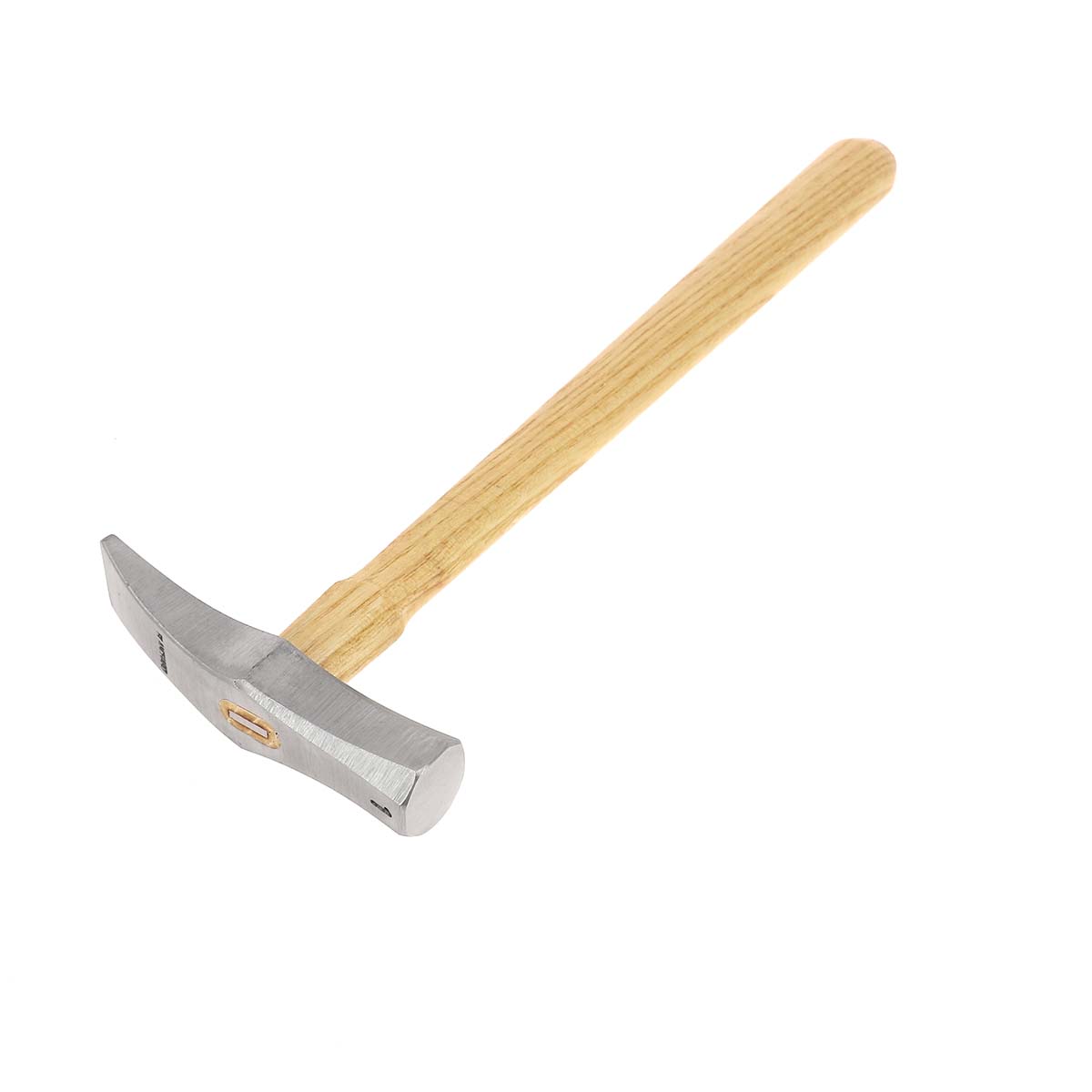 Marteau rivoir Vergez Blanchard, outil de forge avec poignée en bois, utilisé pour façonner le métal.