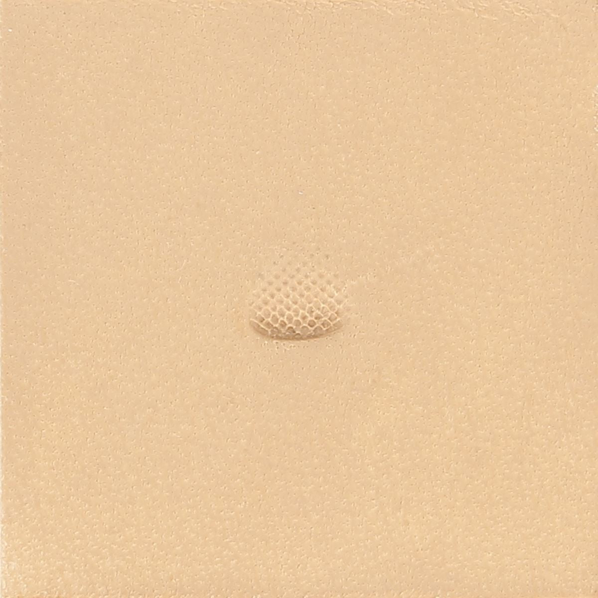 Matoir sur manche Tandy Leather avec carre à picot et gros quadrillage 7 mm pour cuir, outil de couture professionnel.