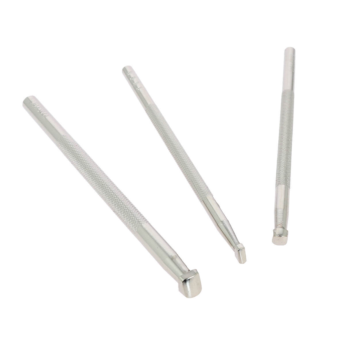 Lot de 3 matoirs Tandy Leather pour repoussage, bevelers lisses pour travaux de cuir, outils de couture et finition.