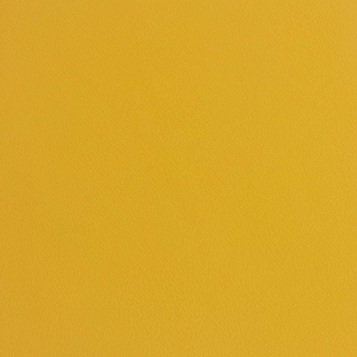 Morceau de cuir SWEET 2 en jaune soleil, tissu en cuir authentique, texture douce et finition élégante, pour projets créatifs.