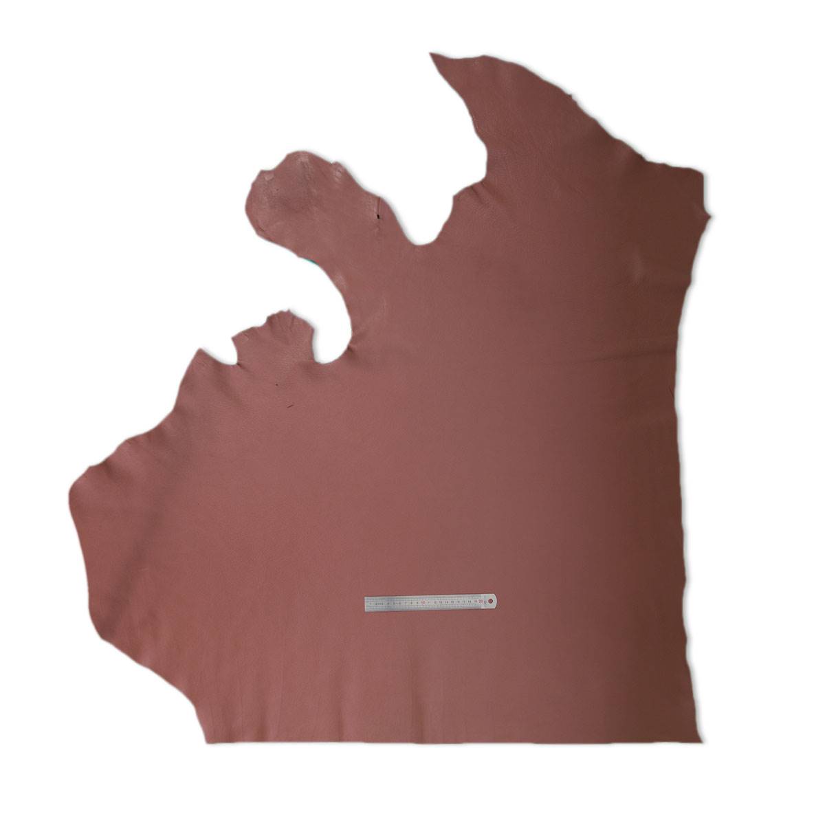 Peau de cuir de vachette souple SWEET 2 de couleur marron, pour cuir de qualité, fabriquée par Autres, vue en gros plan.