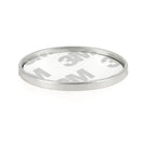 Concho à griffes ovale personnalisable Ivan, accessoire en métal de 25x40mm pour décoration ou création.