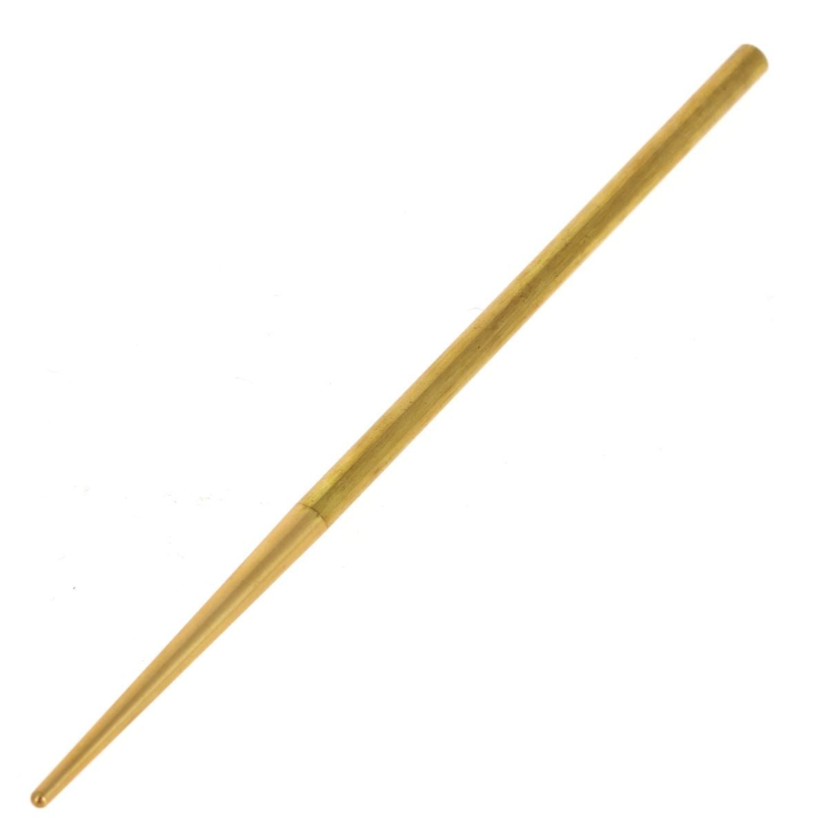 Aiguille passe lacet en cuir Ivan avec bout conique, outil de mercerie pour passer et ajuster les lacets en cuir.