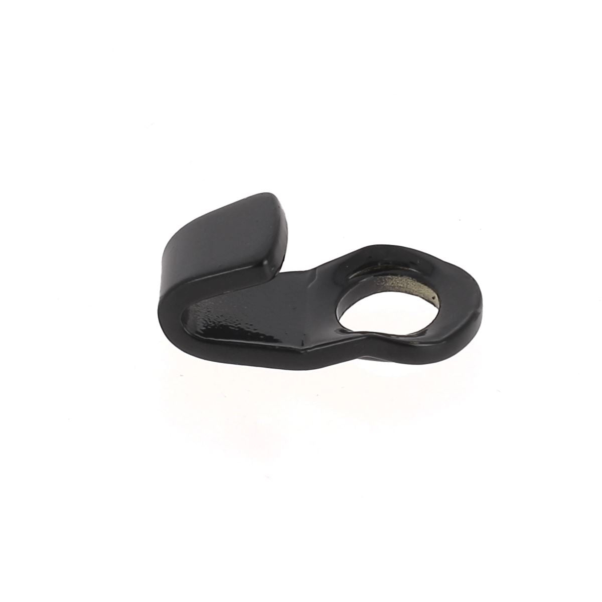 Lot de 10 crochets à lacet en bouclerie noire pour cordons et lacets, fabriqués par Autres.
