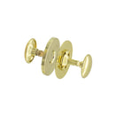 Fermoir magnétique pour sac à riveter -Nickelé rond 18 mm