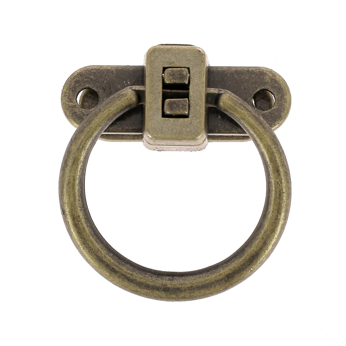 Fermoir pour sac - Anneau de diamètre 44 mm - Laiton vieilli