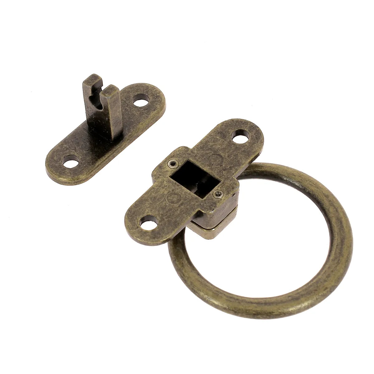 Fermoir pour sac en 2 parties : montage simple avec des rivets