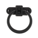Fermoir pour sac - Anneau de diamètre 44 mm - Noir mat