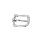 Boucle de ceinture en nickel Tandy Leather BEN, boucle de 16mm pour ceinture en cuir, finition métallique brillante.