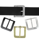 Ceinture en cuir avec lanière de largeur 35 mm et boucle Redford