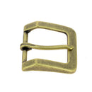 Boucle de ceinture Redford, largeur 35mm, en acier laiton vieilli