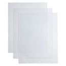feuilles de plastique transparentes et résistantes