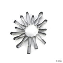 Ensemble de 15 emporte-pièces en métal Ivan avec formes variées, conçus pour frapper ou presser, pour la pâte ou le papier.