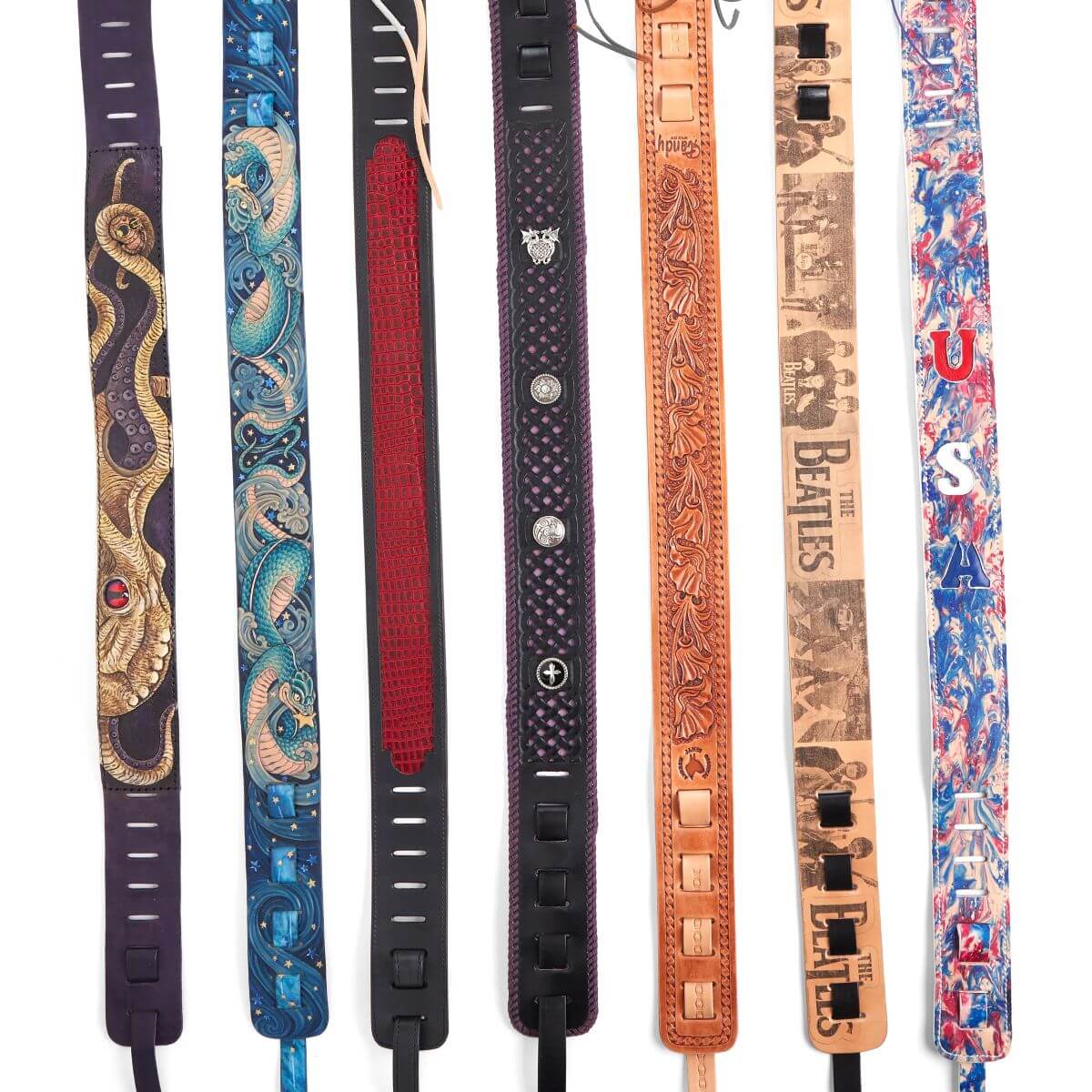Kit à monter soi-même pour sangle de guitare en cuir - 44421