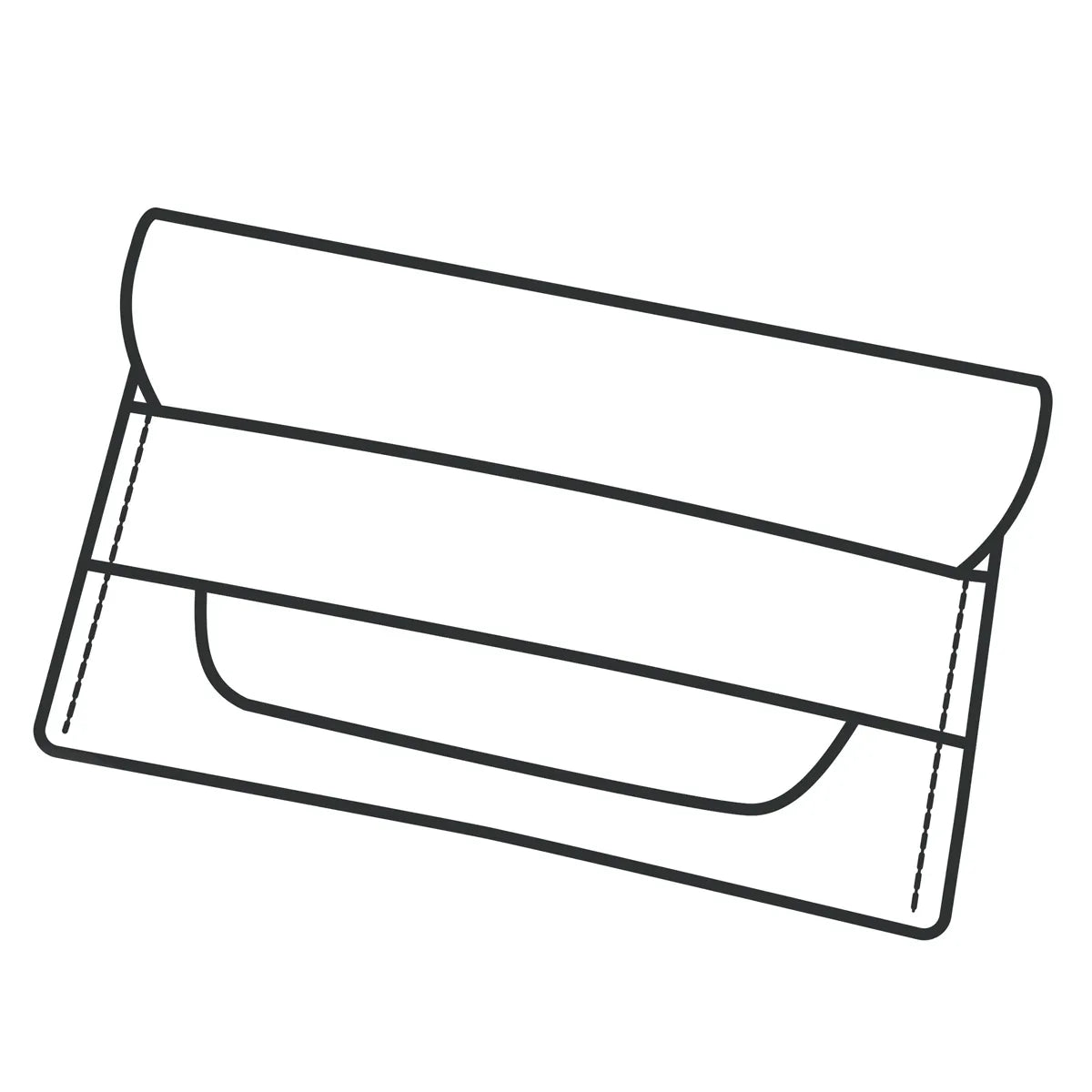 Patron papier pour porte-cartes en cuir ASPEN facile - Tandy Leather