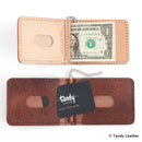 Patron papier pour porte-cartes avec pince à billets en cuir DIY - Modèle DILLON de Tandy Leather