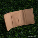 Patron taille réelle porte-cartes 3 volets en cuir DILLON - Tandy Leather