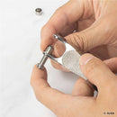 Manche pour roulette d'embossage Ivan Craftplus 83110-00, outil pour créer des effets en relief sur papier ou cartonnage.
