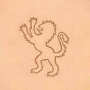 Matoir 3D Ivan, lion debout gauche en outil, illustration détaillée avec dimensions 23x27mm.