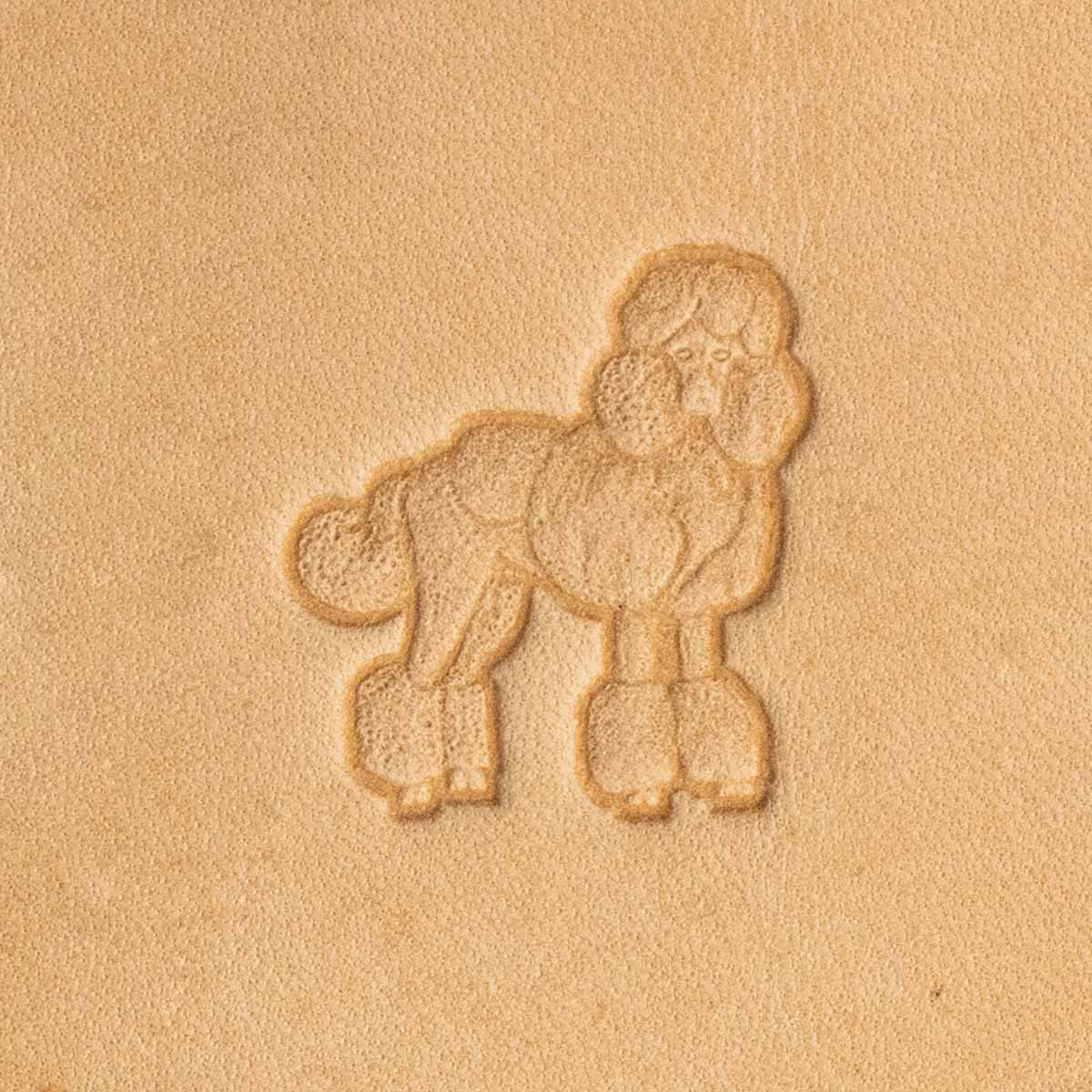 Matoir 3D pour chien Caniche Royal, outil de toilettage pour pelage, en plastique avec design 3D, utilisé pour le toilettage canin.