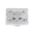 Outil Matoir 3D de Tandy Leather pour cuir, représentant un casque viking en relief, utilisé pour la sculpture sur cuir.