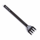 Griffe à frapper pour laçage cuir - Points droits 3,2mm - Entraxe de 6,4mm - 4 dents