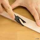 Outil abat carre français Ivan en acier, poignée ergonomique pour assemblage précis et facile.