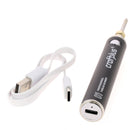 Coupe-fils chauffant professionnel rechargeable Ivan Craftplus 88930 pour couture et mercerie, avec fil chauffant visible.