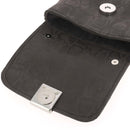 Fermoir de sac carré magnétique de 23x23 mm, accessoire pour sac, en métal, avec mécanisme de fermeture magnétique.