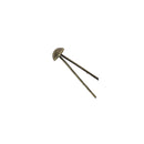 Pied de sac de protection. Rond Ø 4 mm, laiton vieilli 