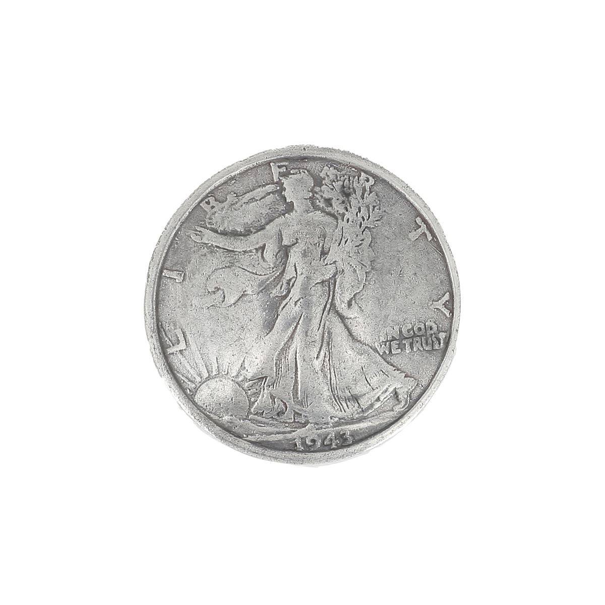 Concho à visser - DEMI-DOLLAR LIBERTÉ - 30mm - Tandy Leather