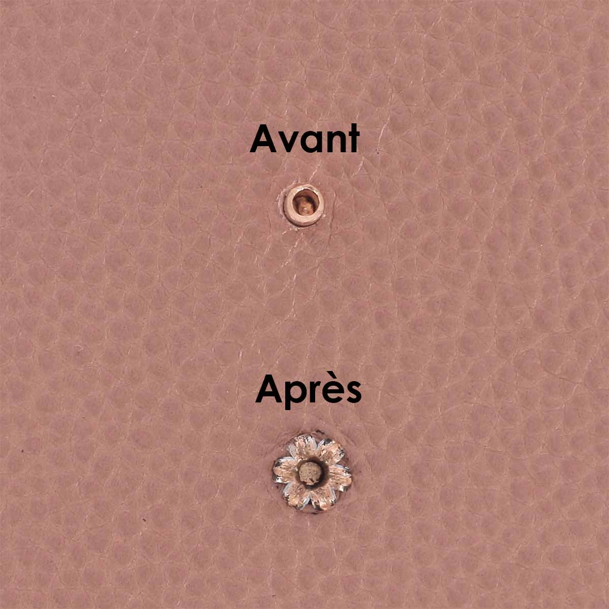 Rivets tubulaires à frapper Ivan, lot de 100, ouverture en étoile, diamètre 8 mm, accessoires pour fixation.