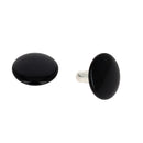 Lot de 100 gros rivets double calotte en acier T7 moyen, accessoires robustes pour fixation durable.