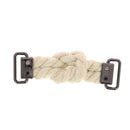 Embellissement en corde de 15mm pour accessoires, en tissu ou en macramé, idéal pour décoration ou création artisanale.