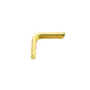 Pièces en métal arrondies de 17x17mm, accessoires de bijouterie, montrant la surface métallique brillante et leur forme ronde.